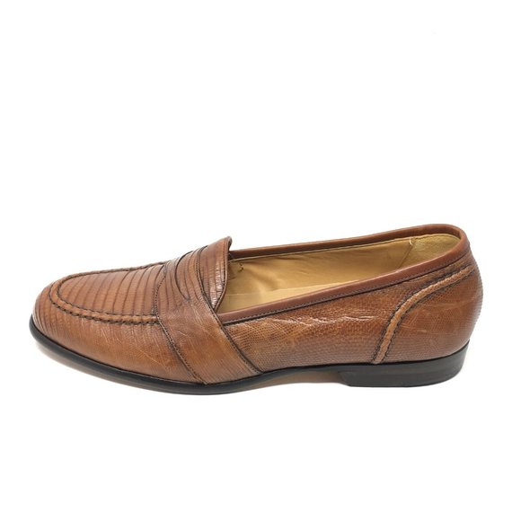 Bragano Cole Haan Loafers Shoe Size 10 Full Lizard main image 6